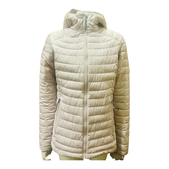 Columbia Jackets & Blazers - Columbia Women's Light Beige Hooded Packable Puffer Jacket